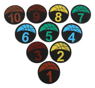 Basketplansmarkörer