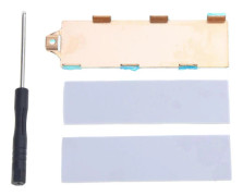 Universal M.2 NVMe 2280 SSD Kylfläns 6.0w/m.k Hög Värmeledningsförmåga Kopparplatta Höghastighets Kylfläns Kylplatta Screw fixed