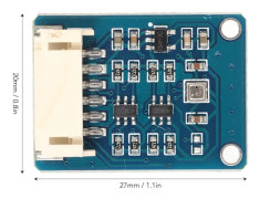 I2C SPI-miljösensor Temperatur Fuktighet Lufttryck Hög noggrannhet Kompatibel med 3,3V/5V spänningsnivåer