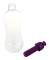 550ml Utomhusvattenhydreringsfilterflaska Filtrerad dricksvatten, lila