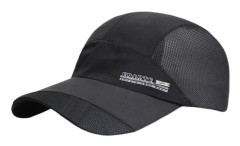 Unisex Baseball Cap UPF 50 Ostrukturerad Hatt med Fällbar Lo F