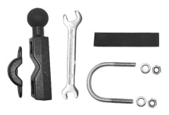 11 mm till 27 mm U-bultbas Motorcykel Cykel Styrmonteringsfäste 1'' Kula