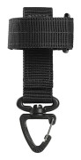 Military Molle Hook Outdoor Nyckelring Tactic Gear Clip Keeper Pouch Bälte Nyckelring