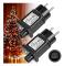 2-pack 31V 6W LED Power Adapter, IP44 Low Voltage Flasher