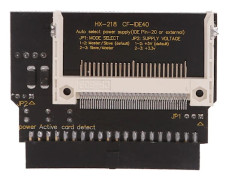 Ny Svart Dubbelsidig CF-kort till 3.5\" Hona 40-pin CF till IDE Adapter Konverteringskort Standard IDE True-IDE Läge för PC