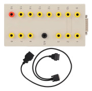 Bil OBD2 Pin Out Box Breakout Tester med 113cm 38cm Diagnostikkabel Bilreparationsverktyg