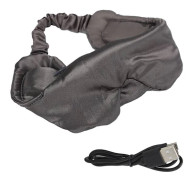 HURRISE Pannband Bluetooth trådlös ögonmask Silk Bluetooth 5.0 Ultratunn Bluetooth Music Blackout ögonmask för