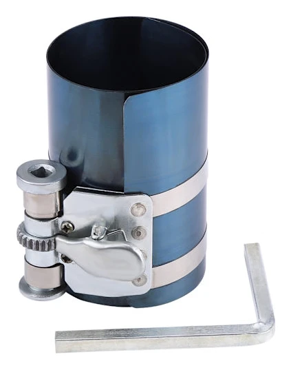 4 tums bilmotor kolvringskompressor installeringsband spärrverktyg 53 mm till 175 mm