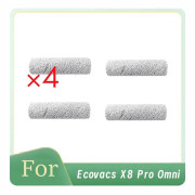 4 st Rullmopp för X8 Pro Omni Sweeper Tillbehör Förbättrad