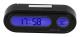Biltermometer Voltmeter Klocka, 2 i 1 Bilfordon Interiör Mini