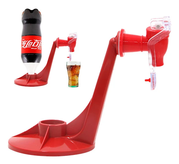 Dryckdispenser, cola inverterad, dricksvattendispenseromkopplare
