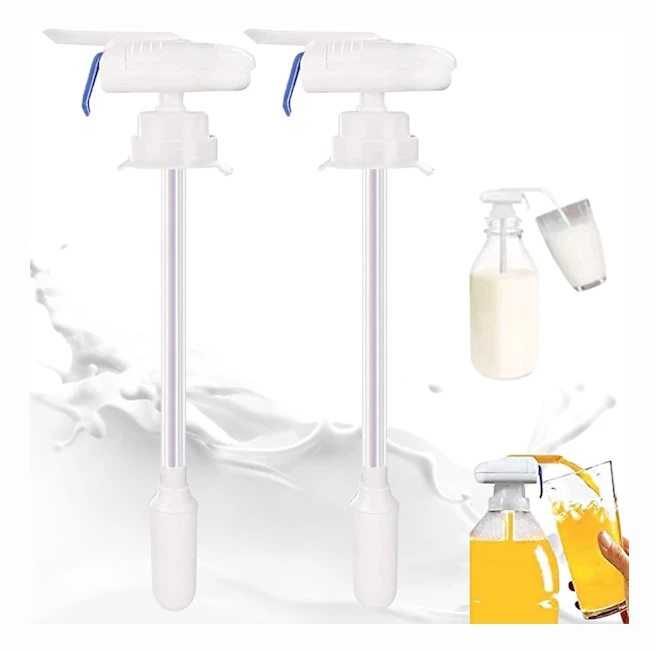 Automatisk mjölkdispenser (2-pack), mini ölfatdispenser, automatisk elektrisk dryckesdispenser