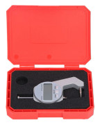 Digital tjockleksmätare 0-20mm räckvidd böjd spets mini-display