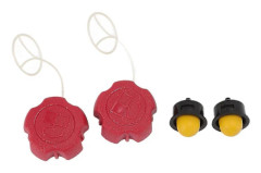 2 Set Bränslelock Primerlampa Ersättningsdelar Kit kompatibelt med Fuxtec Fx Rm 1630 1855 1860 2055 2060 2060pro [DB]