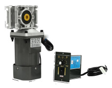 Växelmotor, Hastighetsregulator, Återvändbar Design,grå