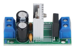 LM7812 12V DC AC Regulator Modul 3 Terminal Spänningsströmförsörjning Likriktare Filter Omvandlare