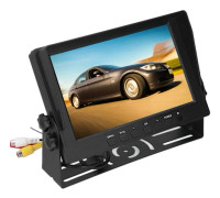 IPS-bakrevymonitor HD Full View 2-videoingång solskyddsdesign för lastbilar skördetröskor