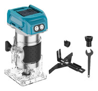 Träfräs, Borstlös Motor, Batteridriven,INGEN BATTERI