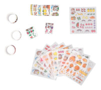 【NX】Washi Tape DIY-dekoration Upprepade gånger Klistra in Lämna inga märken Ingen skärning Washi Tape Set83197 Vår Sommar Höst Vinter