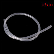 1M Grade Clear Translucent Silicone Tube Giftfri ölmjölk S A1 5*7mm