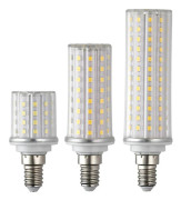 10w/20w/24w E27 E14 Majslampa Ljuskrona 110-220v Led Lampada 6000k Vitt Ljus