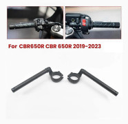 Honda CBR650R 2019-2023 Höger Svart Styrclip-On Kompatibel med Gaffelrör, Höghållfast Stål Ersättning-Perfekt