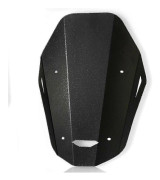 Motorcykel Aluminium Adv-150 Vindruta Vindruteskydd Tillbehör För Honda Adv 150 Adv150 2019 2020 2021 2022 Vindruta Förlängning svart
