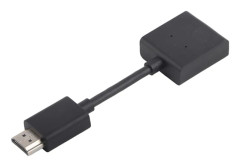 4 st Höghastighets HDMI 1.4 Hane till Hona Förlängningsadapter Kabel Guldpläterad för TV PC