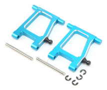RC aluminium bakre nedre svängarmsupphängningsarmar för Tamiya TT01 RC biluppgraderingsdelar