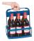 6 Pack Beer Bottle Carrier Reusable Drink Caddy Holder Wine Beer Rack Durable Foldable Cup Organizer