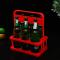 6 Pack Beer Bottle Carrier Reusable Drink Caddy Holder Wine Beer Rack Durable Foldable Cup Organizer