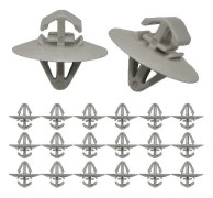 50 st Trafic Sido Dörr Formning Panel Trim Clips För Vauxhall Vivaro/renault Plast Clips