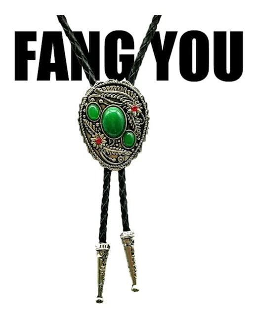 Vintage Turkos Sten Bolo Tie Native Cowboy Western Retro Halsband För Män