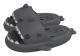 Shark Haj Tofflor, Lämplig för vuxna och barn Söt Tjock Sula Hajar Halkfria Tofflor Inomhus Duschtofflor Sandaler Shark Slippers A Dark grey 36/37 EU