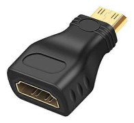 Hane till Hona Mini HDMI-kompatibel till HDMI-kompatibel Adapter HD 1080P Adapter för HDTV HDMI-kompatibel Konverterare