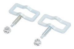 2pcs Exhaust Manifold Clamp Repair Kit Manifold Bolt Clamp Replacement for Ford V8 Truck