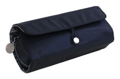 Cosmetic Case Roll Up Makeup Brush Organizer Travel Portable Multi Functional Cosmetic Bag Holder Fo