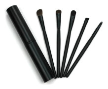 5pcs/set Four Colors Eye Shadow Makeup Brushes Set With Brush Bucket Soft High Quality Professional Beauty Makeup Tools Cosmetic