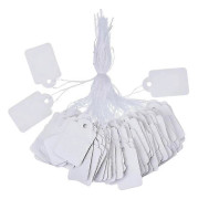 500-pack (35 x 22 mm) Vita Märkningsetiketter Prislappar[co]
