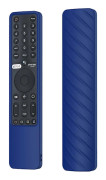 For Xiaomi Mi TV P1 Remote Control Twill Design Anti-Drop Silicone Protective Cover