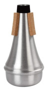 Högkvalitativ silver aluminiumlegering Trumpet Mute Sourdine passar alla trumpeter