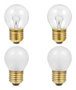 4 st E27 Sockel Ugnslampa Högtemperaturbeständig Volfram 40W Glödlampa