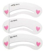 24 stilar/ set Ögonbrynsschabloner Set Shaping Grooming Mall 1 1 1