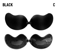 Invisible Bras Underkläder SVART C C black C-C