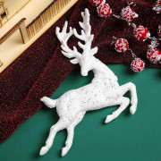 5 st Christmas Snowflake Flakes Fönsterprydnader E E E