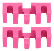 2st Badminton Stringing Racket Last Spridare Inbäddad High Pounds Racket Last Adapter Skydd Stringing Tool Rosa