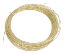 12,2 m 1,30 mm Tennisracketsträng Elastisk Nylon Titanium Tennisracket Trådbyte för Sport Beige