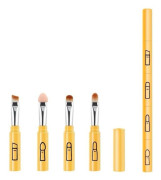 3ST Sminkborste Sminkpryl GUL Yellow