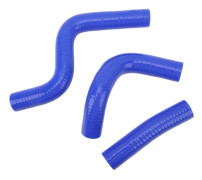 3-pack Silikonkylarens Kylvätskeslangssats Stabil Koppling Läckagesäker Värmebeständig Passar KX80 KX85 KX100 Blå