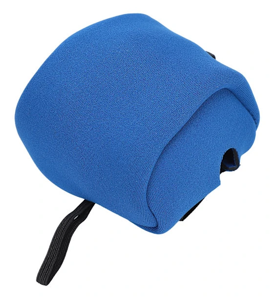 Polyester Baitcasting Rulle Skyddande Förvaringspåse Anti-kollision Blå